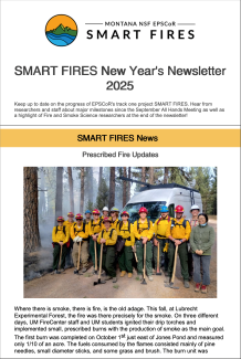 First Page of Newsletter