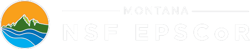 MT NSF EPSCoR logo with mountains and river